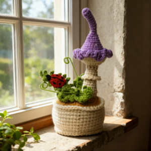 Whimsical Mushroom & Ladybug Decor